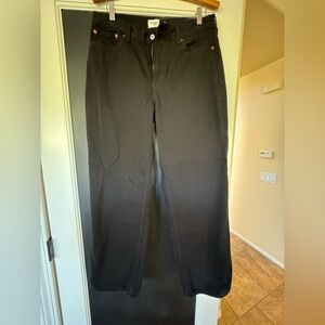 A & F High Rise Loose Jeans